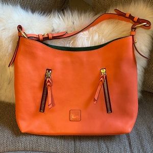 Authentic Large Dooney and Bourke Orange bag.